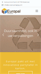Mobile Screenshot of europal-packaging.com