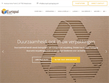 Tablet Screenshot of europal-packaging.com